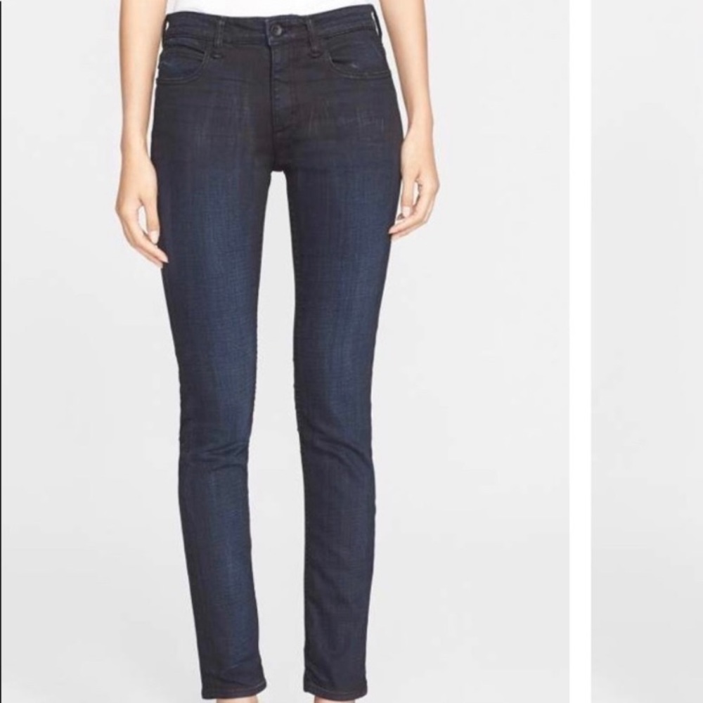 New Helmut Lang Stretch Ankle Skinny Jeans